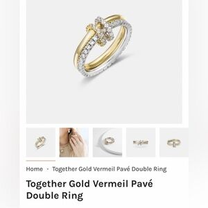 Victoria Emerson Together Ring. Size 9 NWT